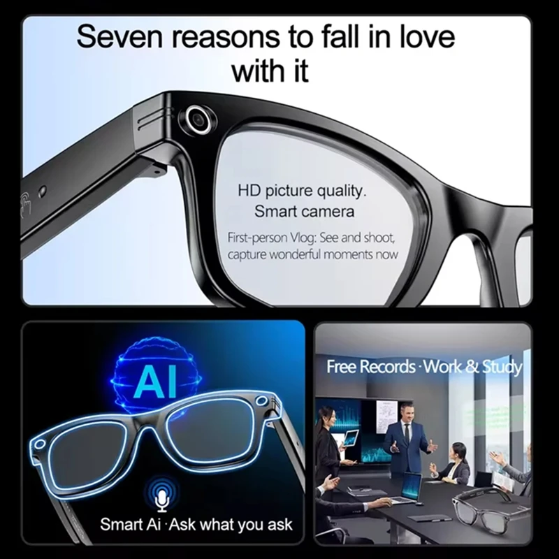 Lenovo ThinkPlus AI Smart Glas - Smart Glasses Lens recension och pris