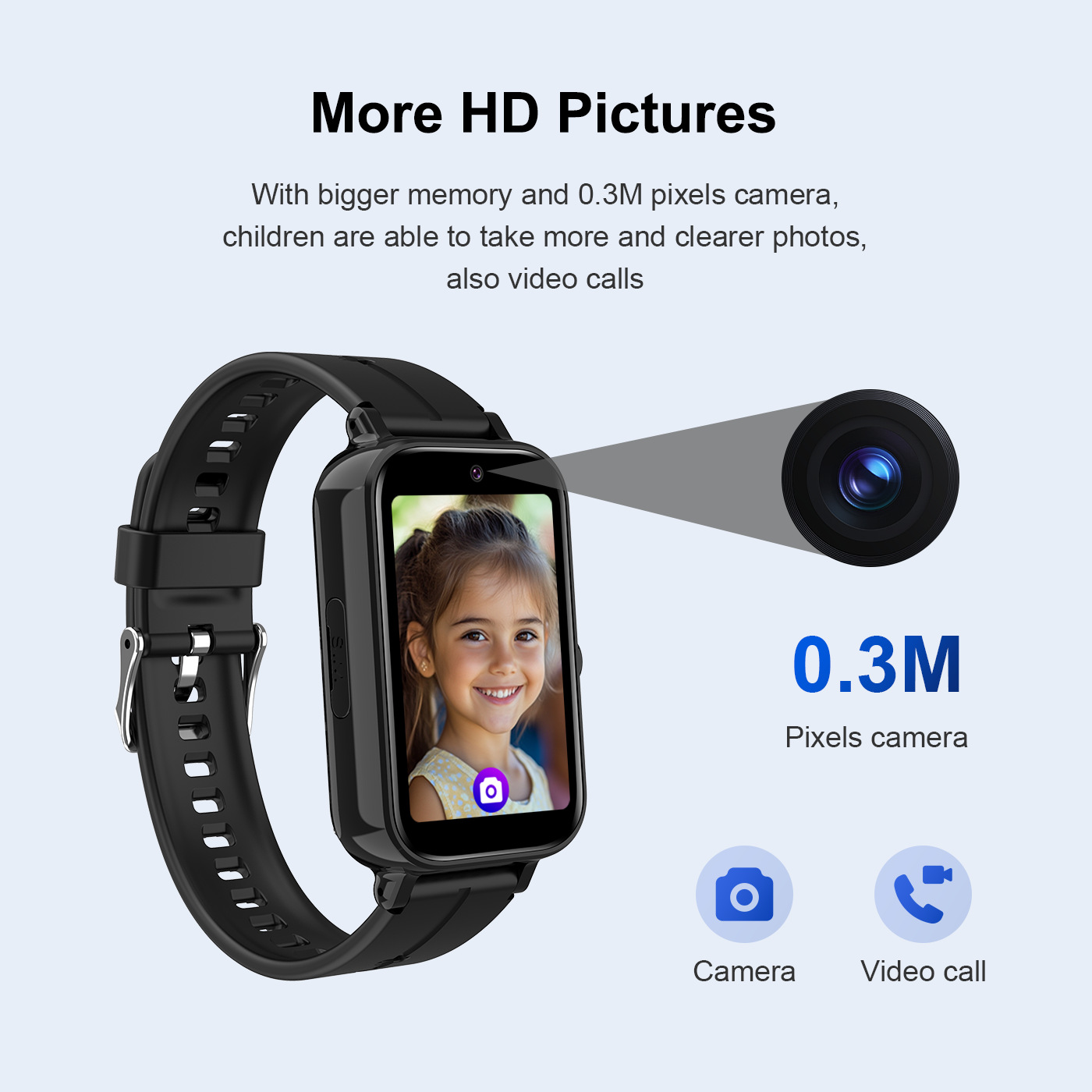 Kids Smart Watch for Children  - Fall Detection Watch recension och pris