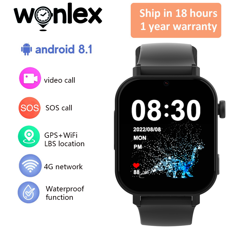 Wonlex KT36 4G Smart Watch Kid - Fall Detection Watch recension och pris