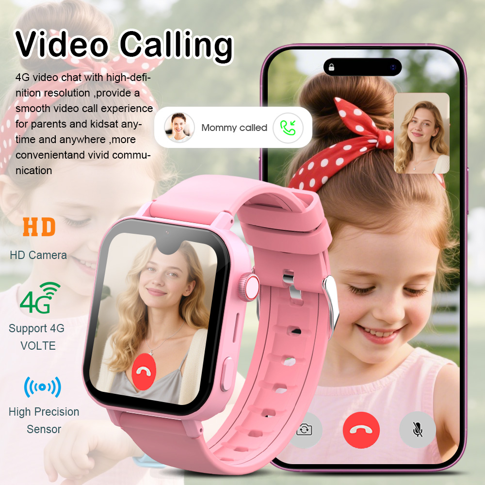 Wonlex KT36 4G Smart Watch Kid - Fall Detection Watch recension och pris