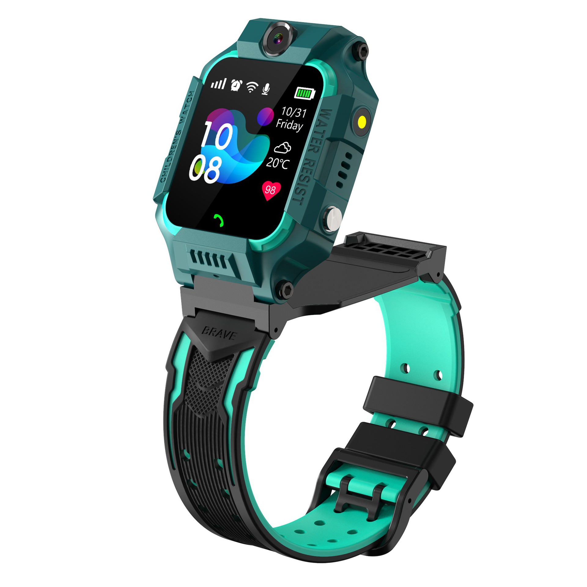Kids Watch Sim Card SOS Phone  - Fall Detection Watch recension och pris